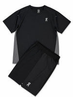 Summer black tracksuit