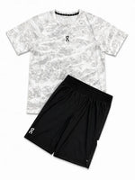Summer white camo tracksuit